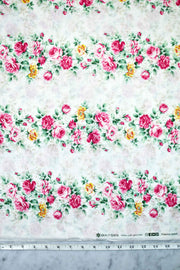quilt-gate-ruru-sweet-rose-bouquets-border-white-2330-12a-qugru2330-12a