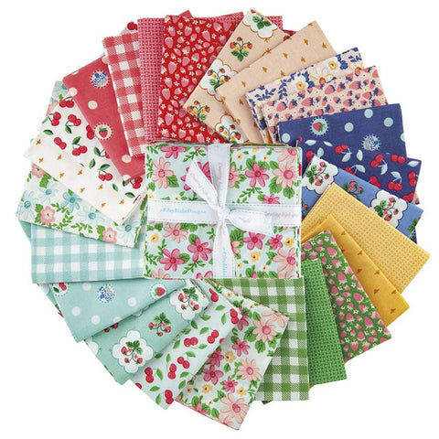 Summer Picnic collection by Melissa Mortenson - Factory Cut Fat Quarter Bundle