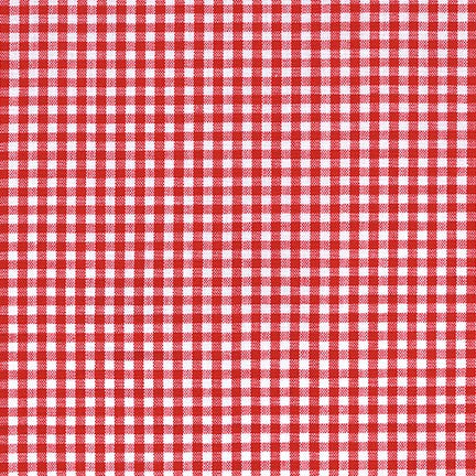 Carolina Gingham - Crimson 1/8"