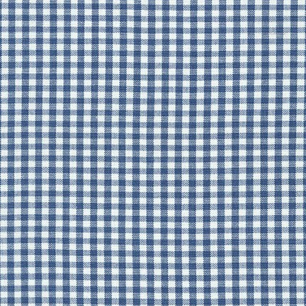 Carolina Gingham - Denim 1/8"