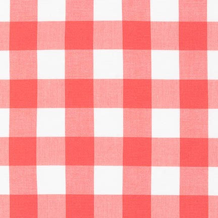 Carolina Gingham - Coral 1"