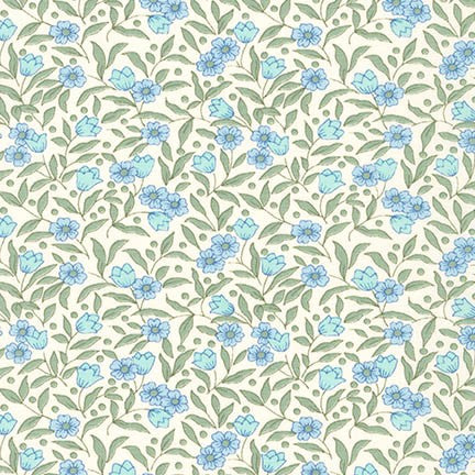 Sevenberry Petite Fleurs - Sky