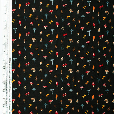 Sweater Weather by Bex Morley - Charcoal Toadstools
