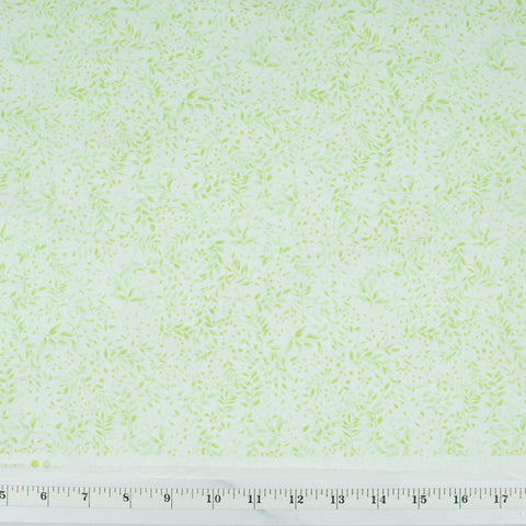 clothworks-Fuchsias-Hummingbird-Barb-Tourtillotte-Green-leaves-vines-Y2358-1