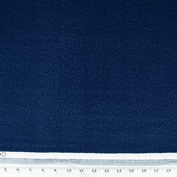 clothworks-impressions-sprig-tiny-little-stars-and-sprig-silhouettes-on-royal-blue-Y1130-31