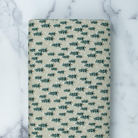 cotton-and-steel-holiday-classics-by-rifle-paper-co-fir-trees-linen-rp604-li2