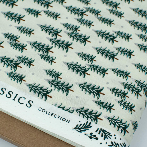 cotton-and-steel-holiday-classics-by-rifle-paper-co-fir-trees-silver-metallic-rp604-si3m
