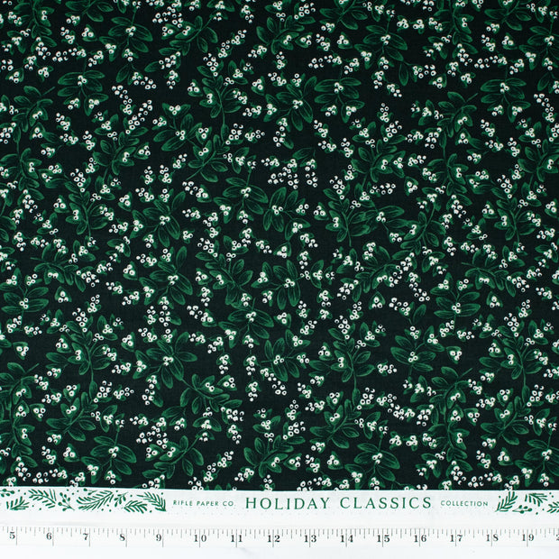 cotton-and-steel-holiday-classics-by-rifle-paper-co-mistletoe-evergreen-rp601-ev4