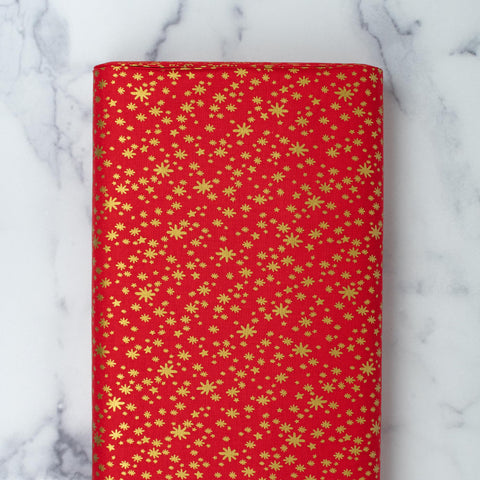 cotton-and-steel-holiday-classics-by-rifle-paper-co-starry-night-red-metallic-rp607-re2m
