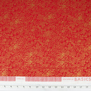 cotton-and-steel-rifle-paper-co-basics-menagerie-champagne-red-metallic-rp502-re6m