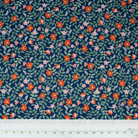 cotton-and-steel-rifle-paper-company-strawberry-fields-primrose-navy-fabric-rp402-na1
