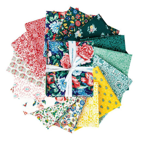 Liberty Fabrics Emporium Collection 2 - Merchant's Brights - Factory Cut Fat Quarter Bundle