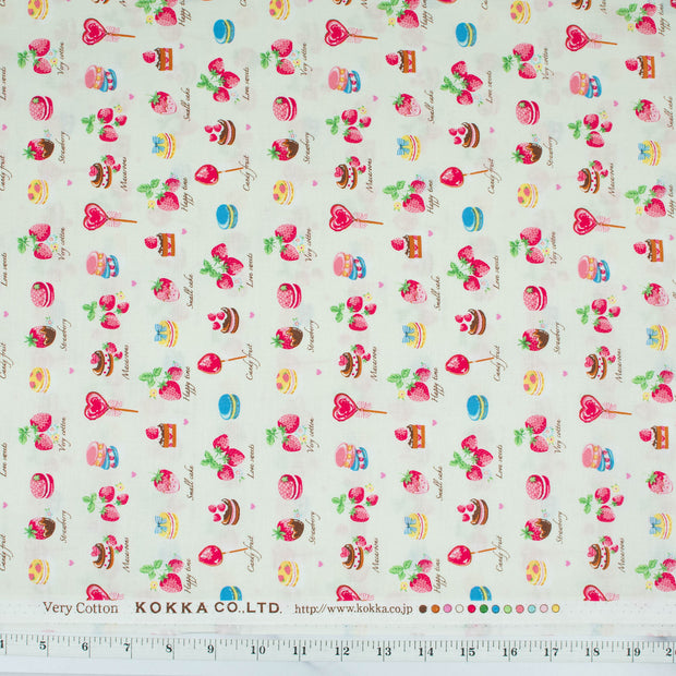 kokka-very-cotton-beige-chocolate-strawberry-KOKLOA-59020-1-A