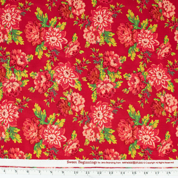 maywood-studios-sweet-beginnings-collection-by-jera-brandvig-red-focal-floral10010M-R