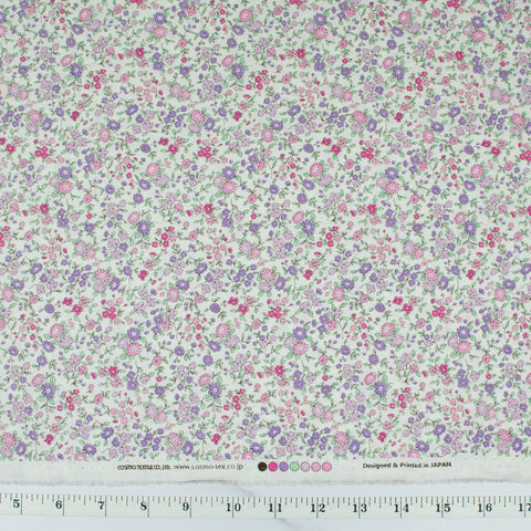 Pedicel Collection from Cosmo Textile - Tiny Floral - AP11804-1C