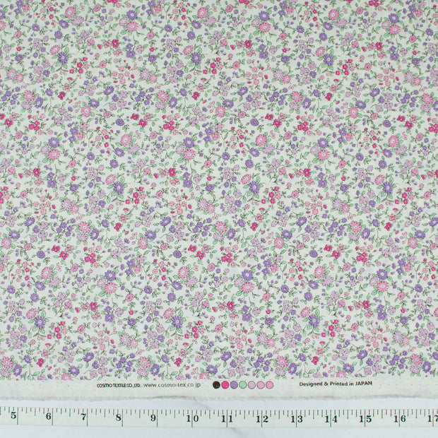 Pedicel Collection from Cosmo Textile - Tiny Floral - AP11804-1C