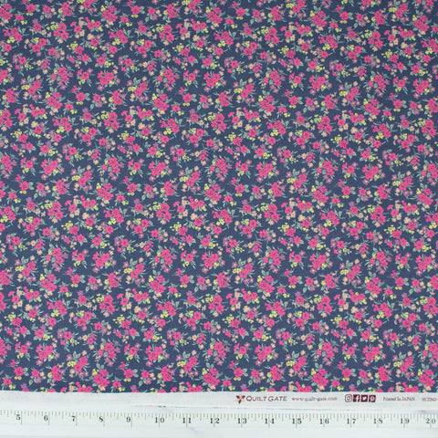 quilt-gate-ruru-bouquet-florette-small-Floral-Red-Pink-Grey-2340-15C