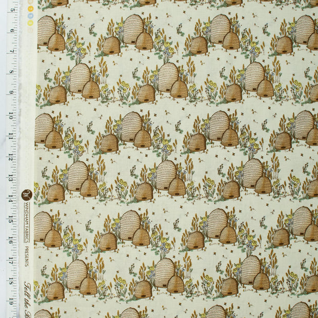 windham-fabrics-tell-the-bees-by-hackney-and-co-cream-bee-hives-51432-1
