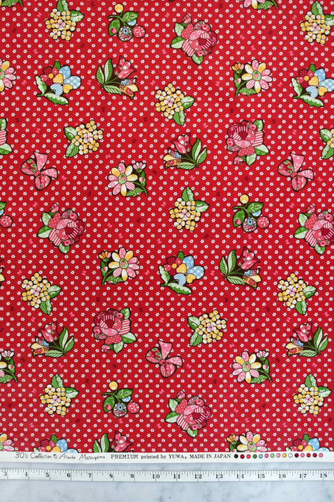 yuwa-atsuko-matsuyama-30s-collection-large-flowers-bows-red-AT116564-F