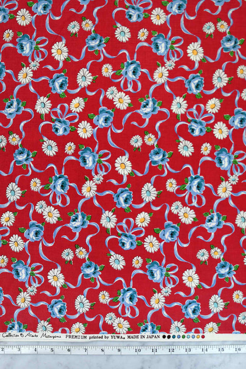 yuwa-atsuko-matsuyama-30s-collection-retro-ribbons-roses-red-AT116570-C