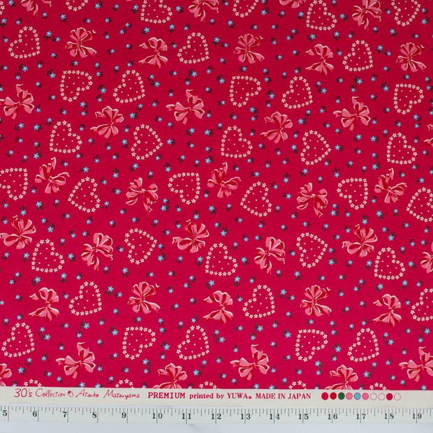 yuwa-atsuko-matsuyama-30s-collection-ribbon-flower-heart-red-AT826601-B
