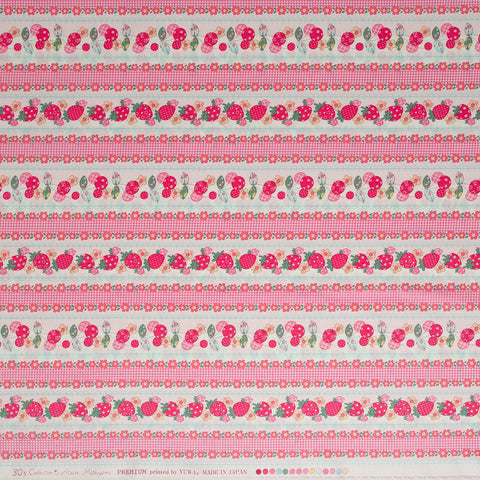 Yuwa: Strawberry Rows Pink