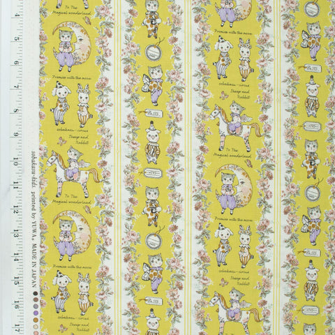 yuwa-printed-japan-japanese-sobakasu-kids-magical-wonderland-circus-color-b-chartreuse-green-yellow-sk1179579-b